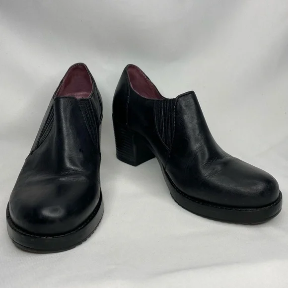 Dansko Shoes Dansko Womens Black Adrienne Antiqued Calf Bootie